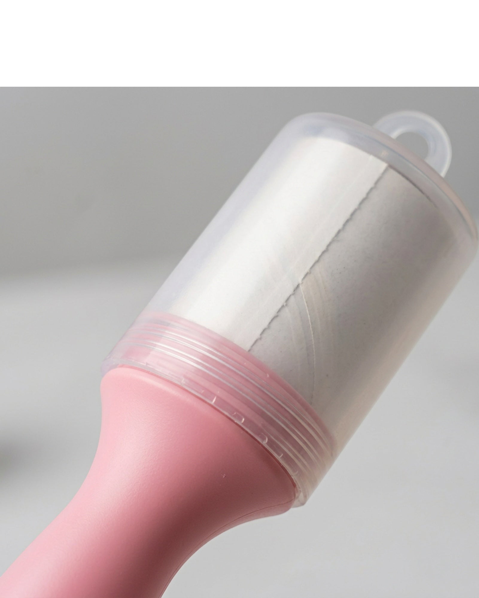 Brivt Pink Mini Travel Lint Roller 30 Sheet with Cap