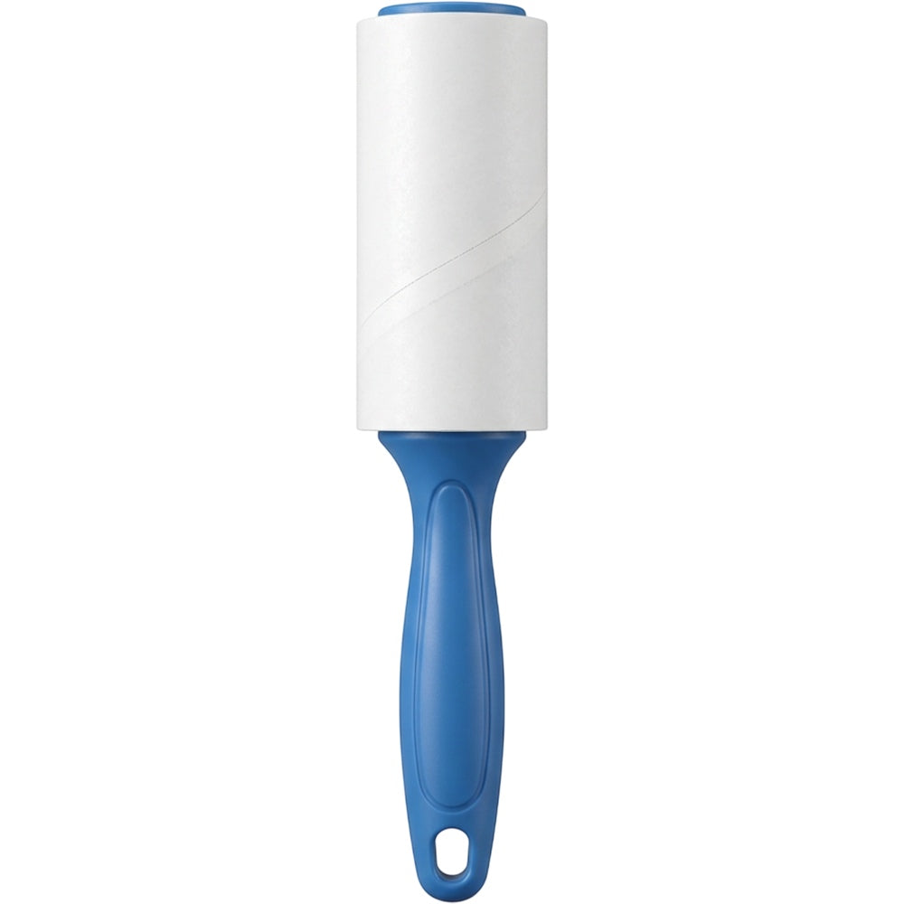 Brivt White Lint Roller 60 Sheet Blue Handle
